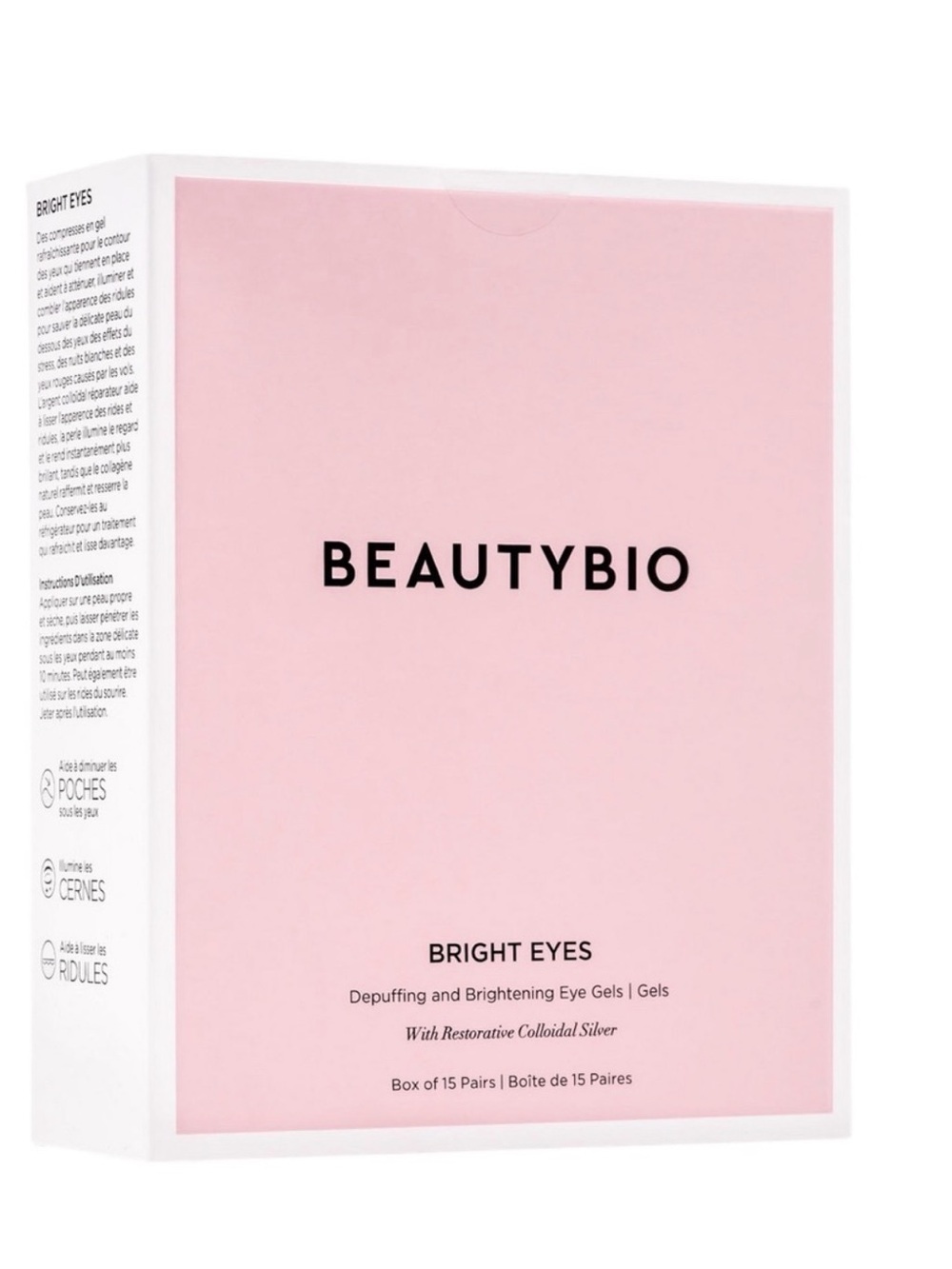 BEAUTYBIO Bright Eyes Depuffing Brightening Eye Gels -15 pack